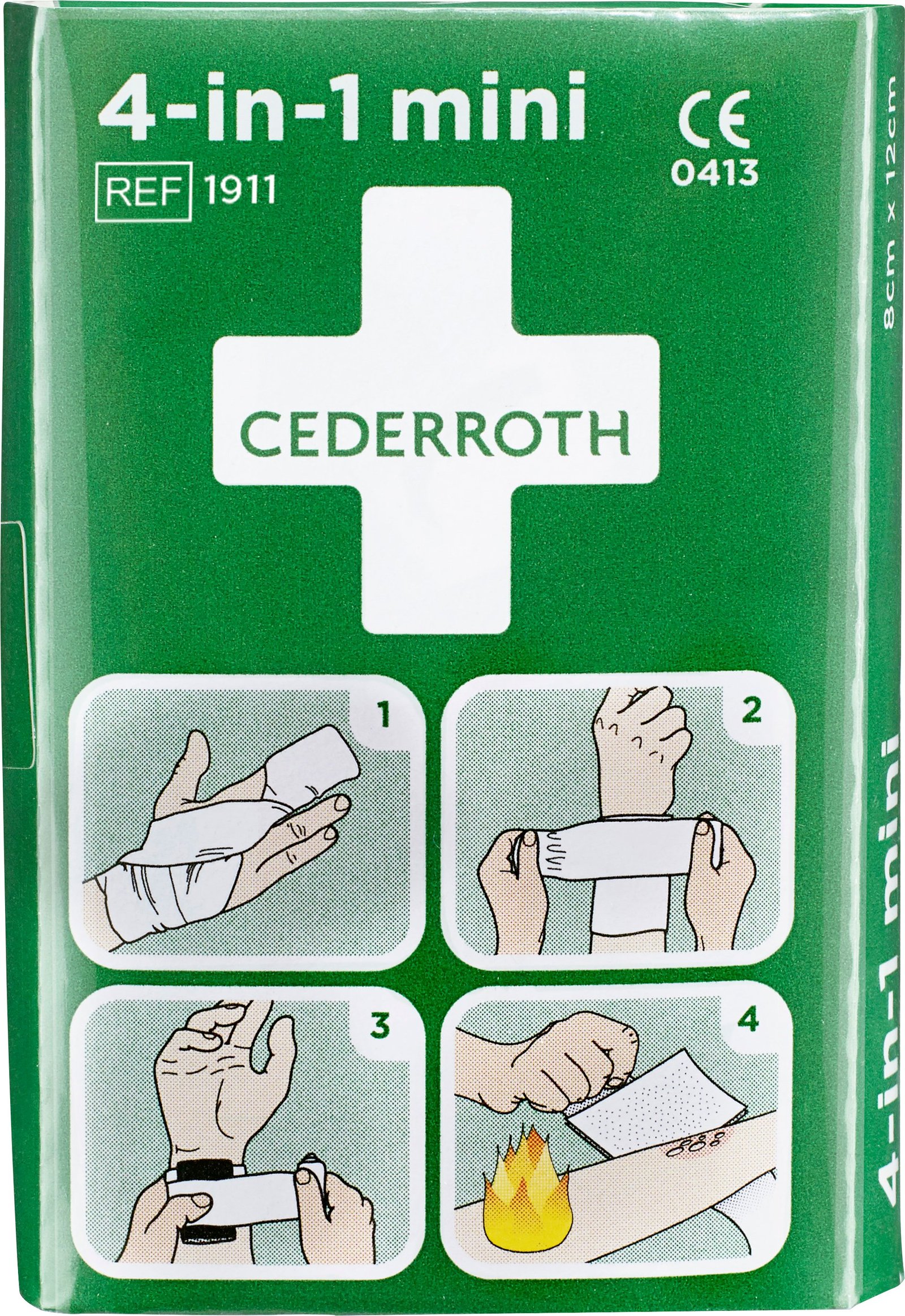 Cederroth Första hjälpen 4-i-1 Mini