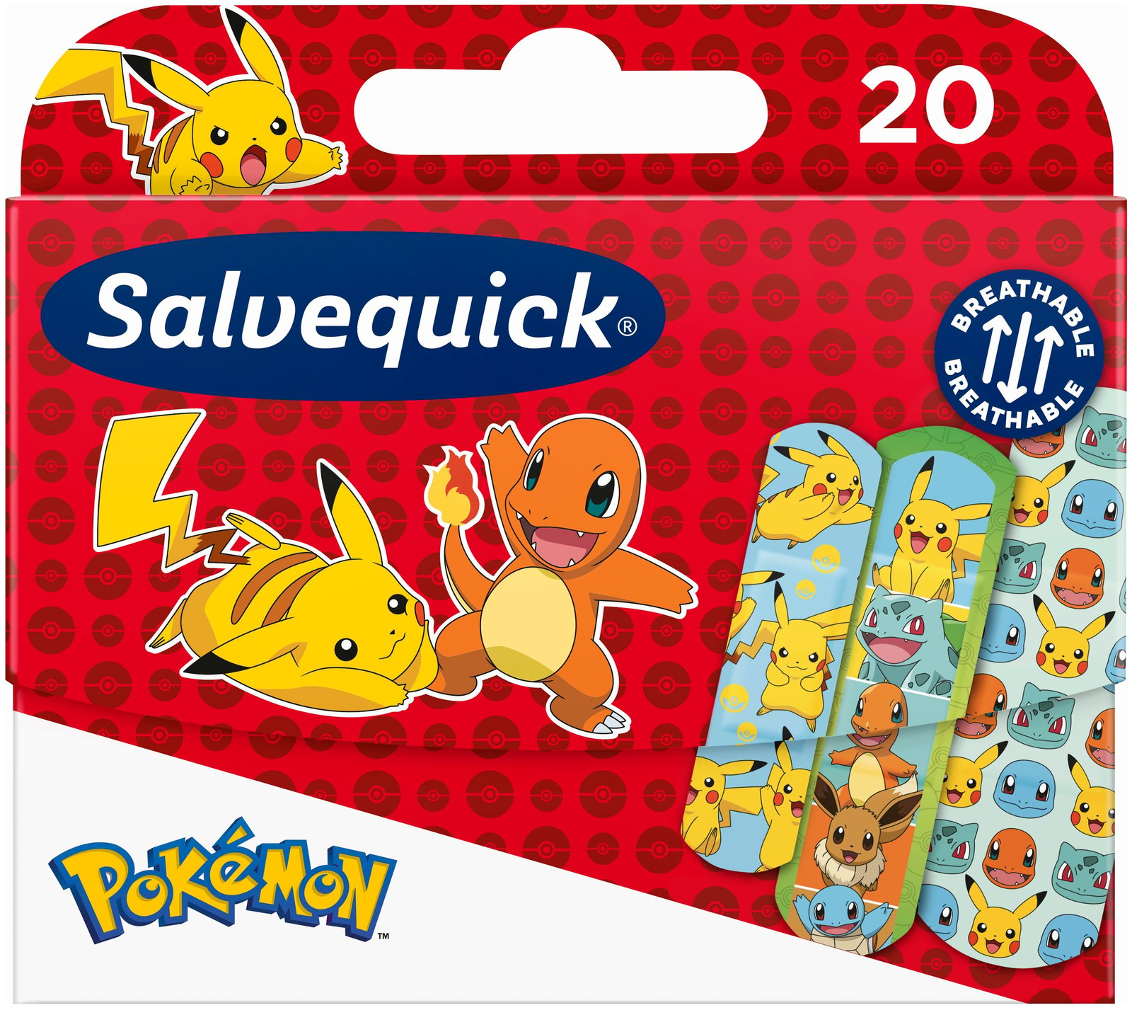 Salvequick Pokémon Plåster 20 st