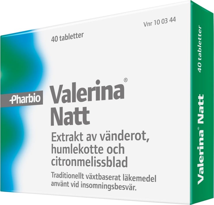 Valerina Natt 40 tabletter