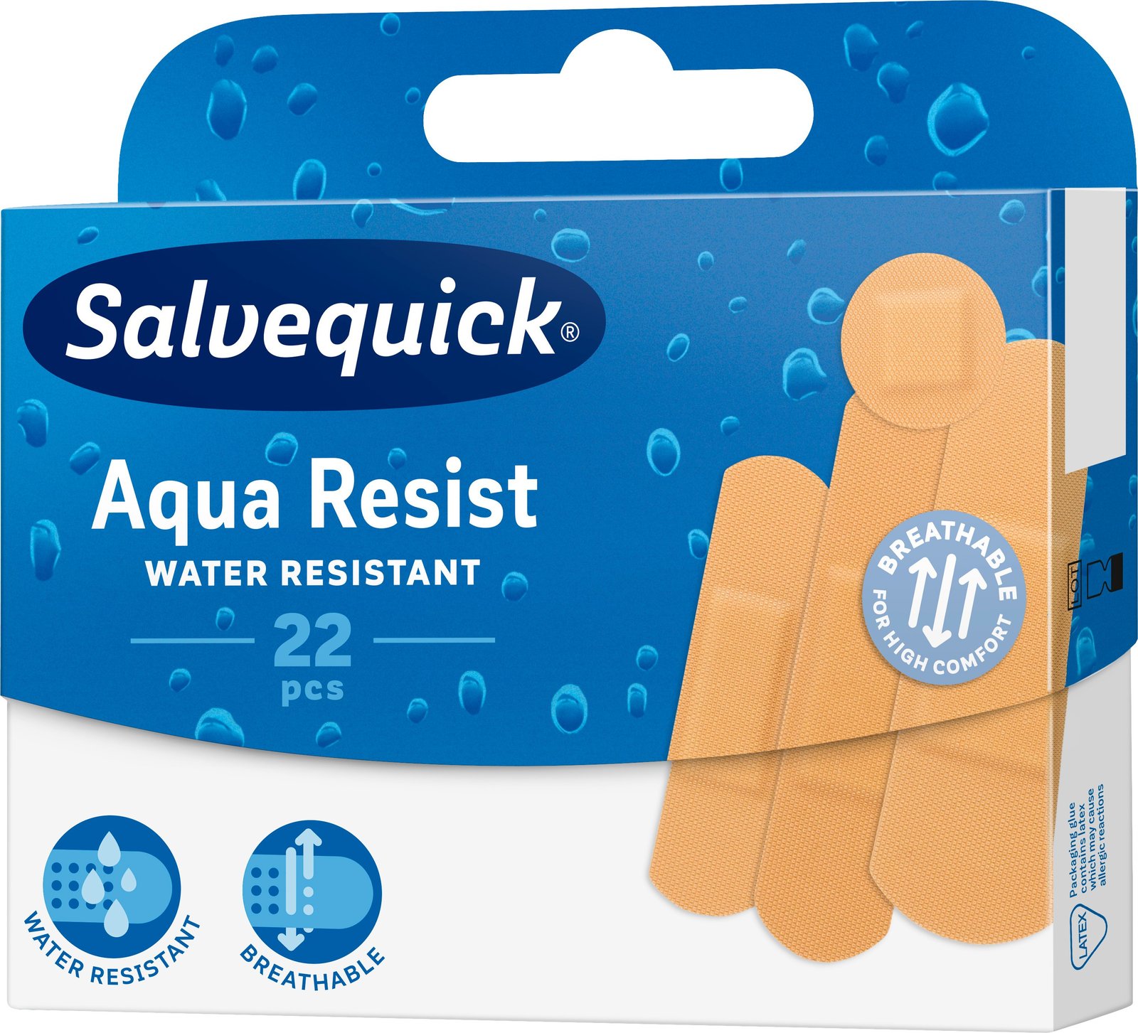 Salvequick Aqua resist mix 22 st
