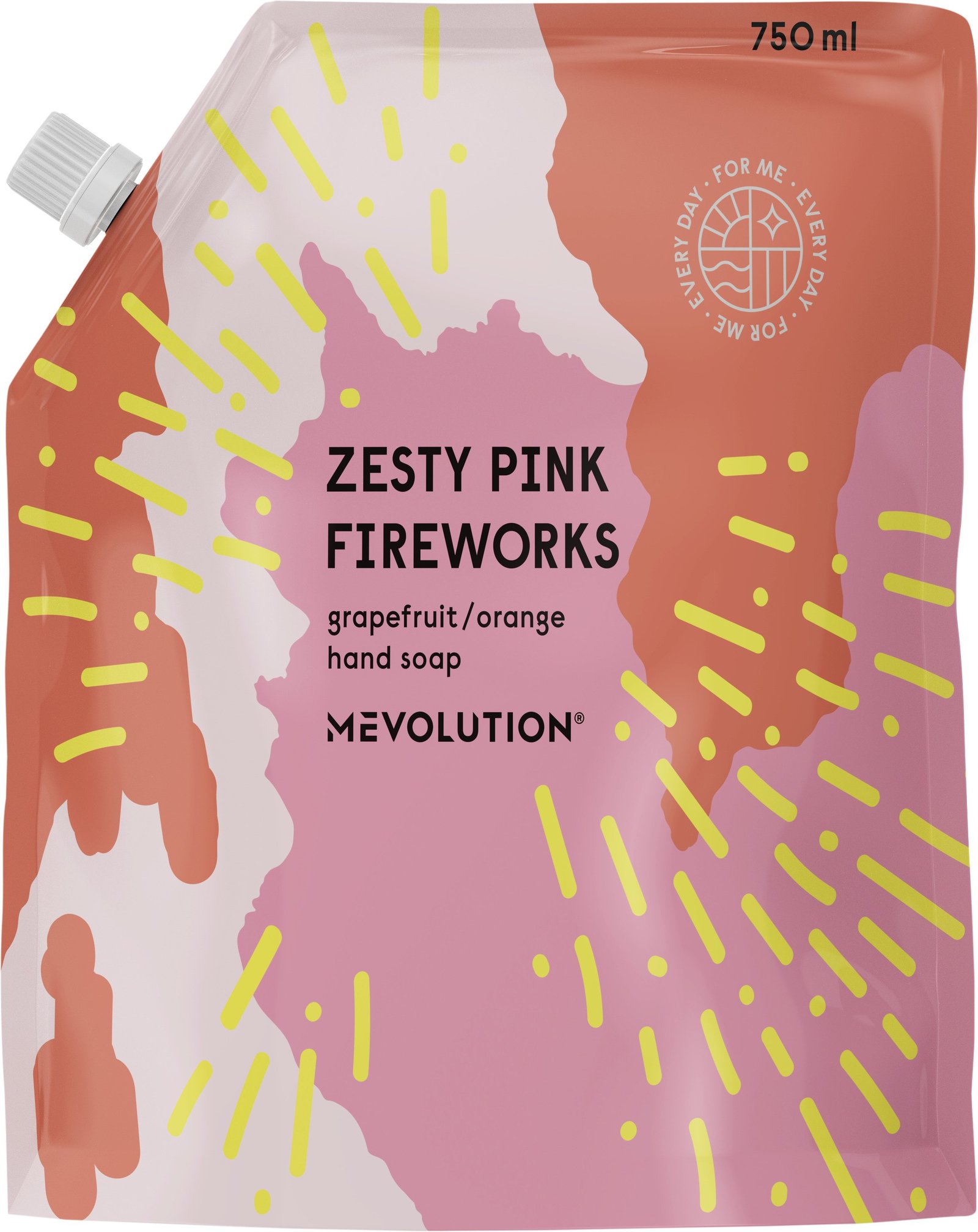 Mevolution Handtvål Zesty Pink Refill 750ml