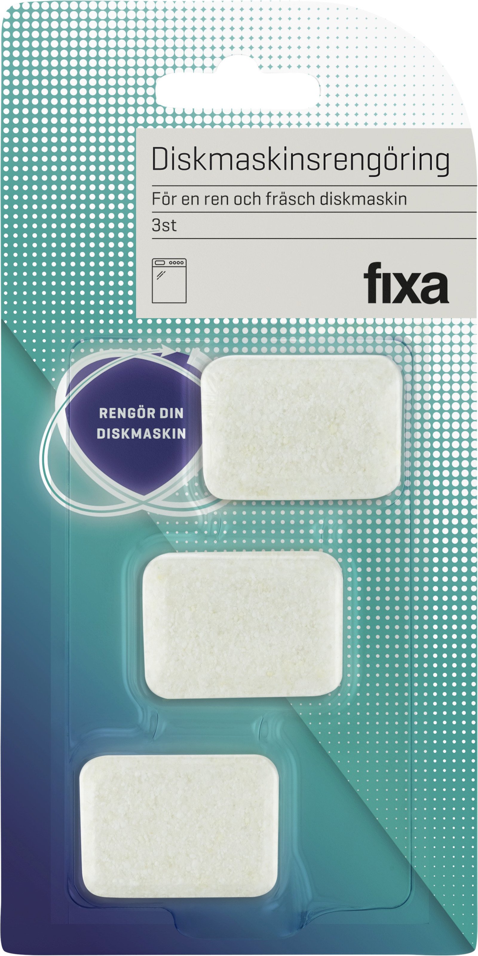 Fixa Diskmaskinsrengöring 3-pack