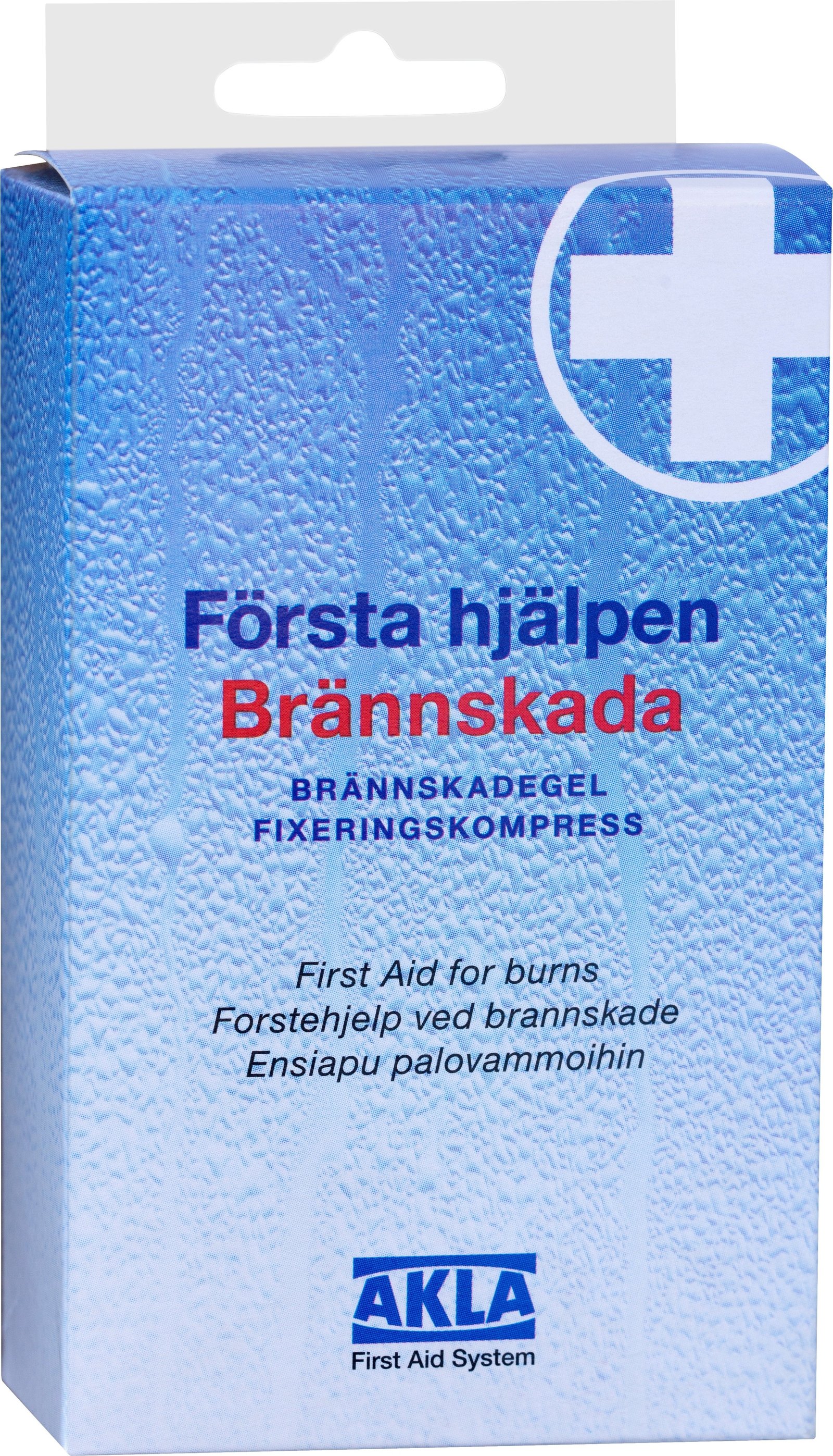 AKLA brännskadegel och fixeringskompress 1 st