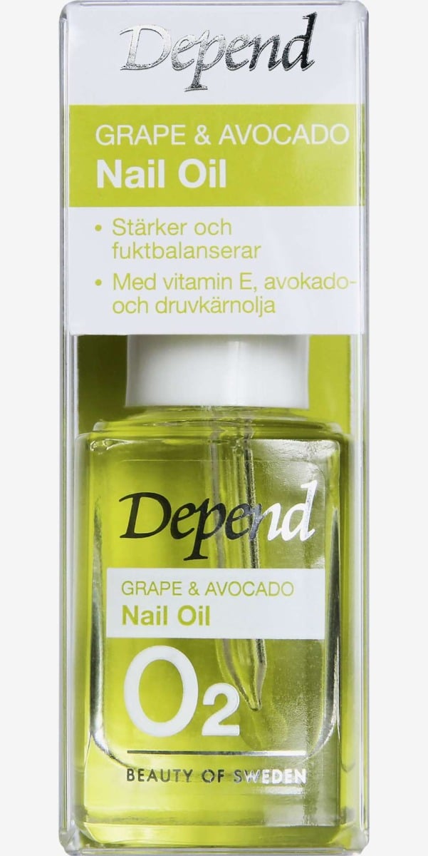 Depend Grape & avocado nail oil