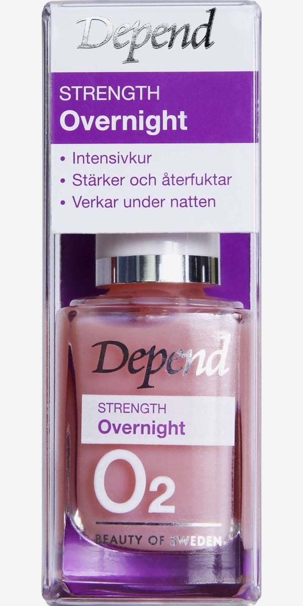 Depend O2 Strength Overnight 10 ml