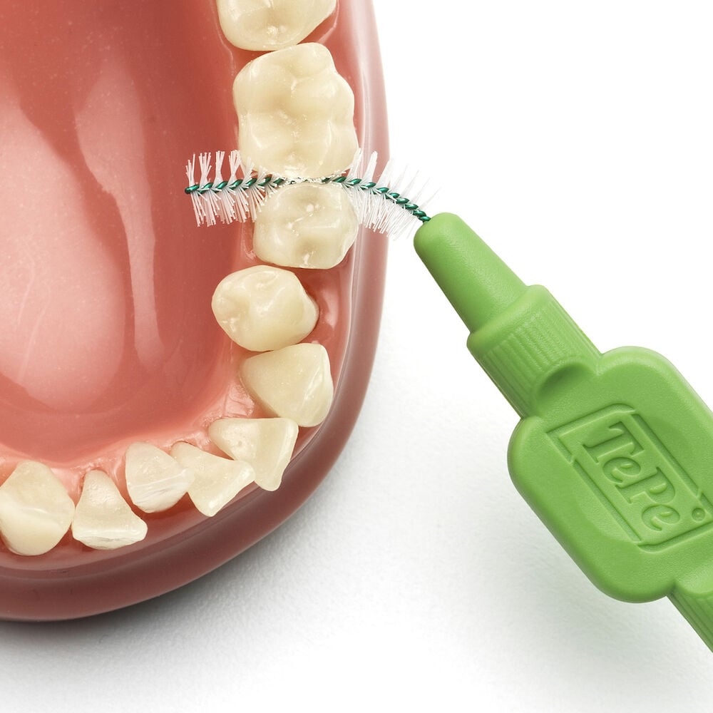 TePe Mellanrumsborste Original 0,8mm Grön 8-pack