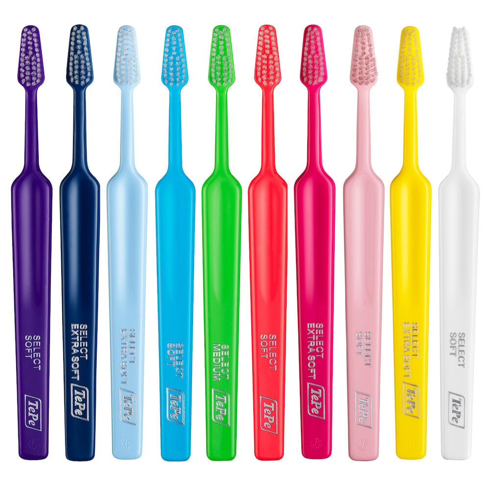 TePe Select Soft Tandborste 6-pack - Olika färger
