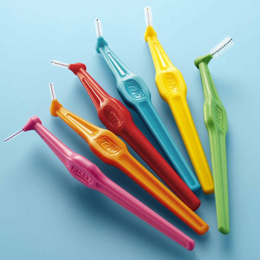 TePe Angle Vinklad Mellanrumsborste Mixpack 6-pack