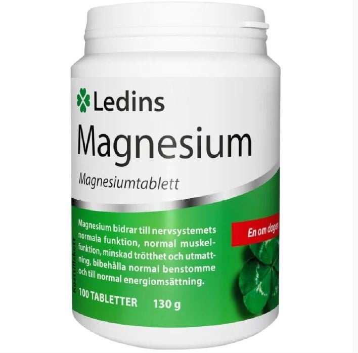 Ledins Magnesium 250 mg 100 tabletter