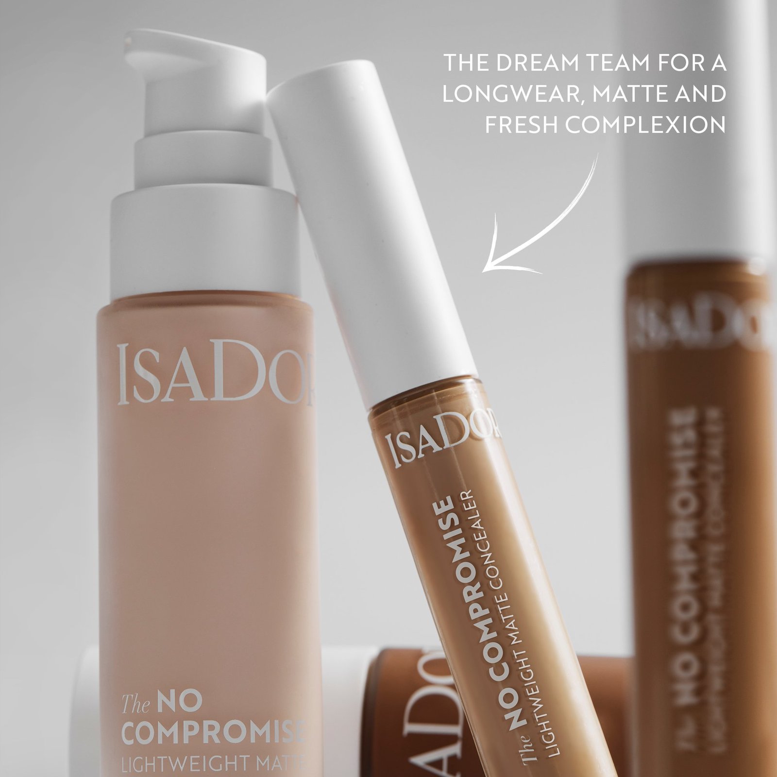 IsaDora No Compromise Lightweight Matte Foundation 1N
