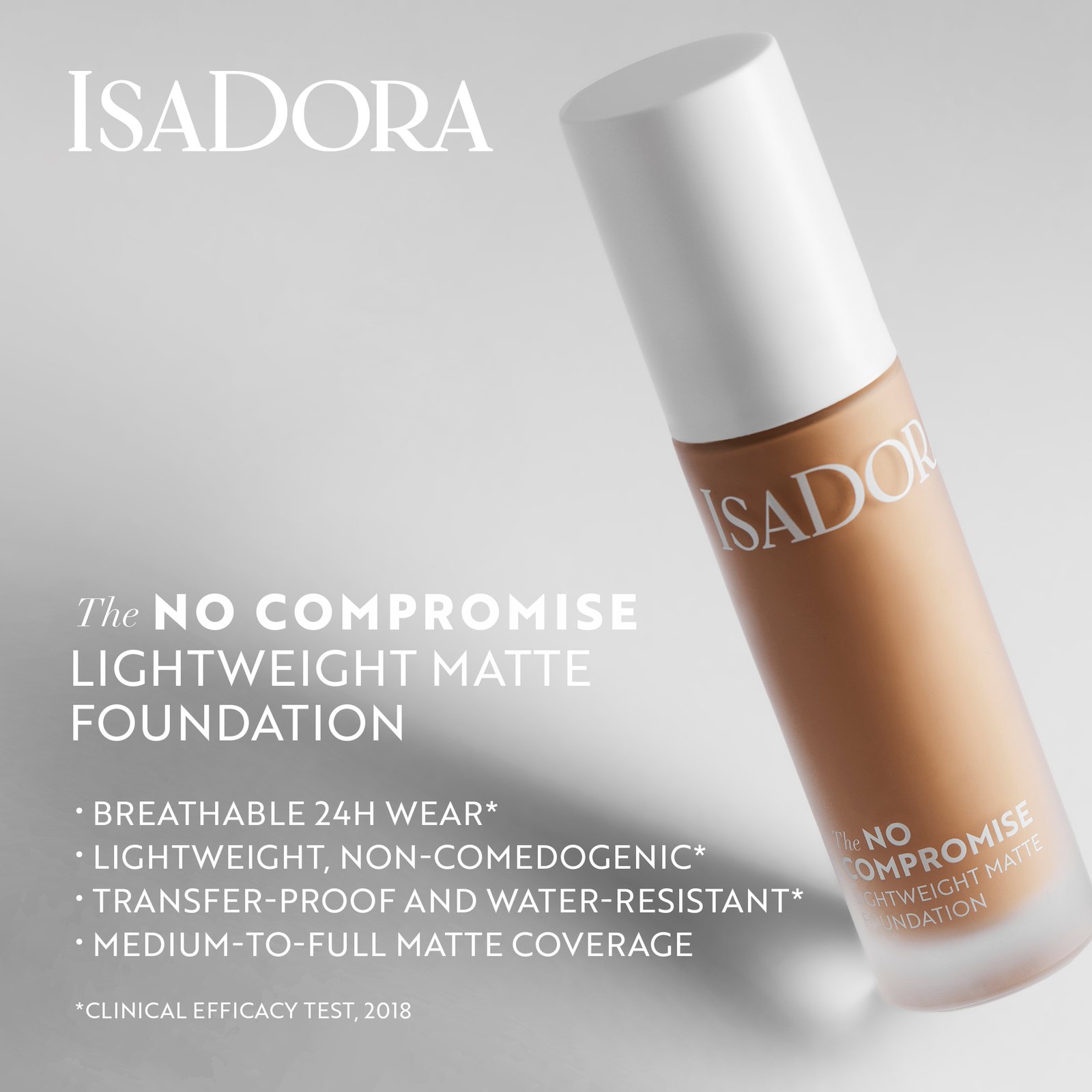 IsaDora No Compromise Lightweight Matte Foundation 1W