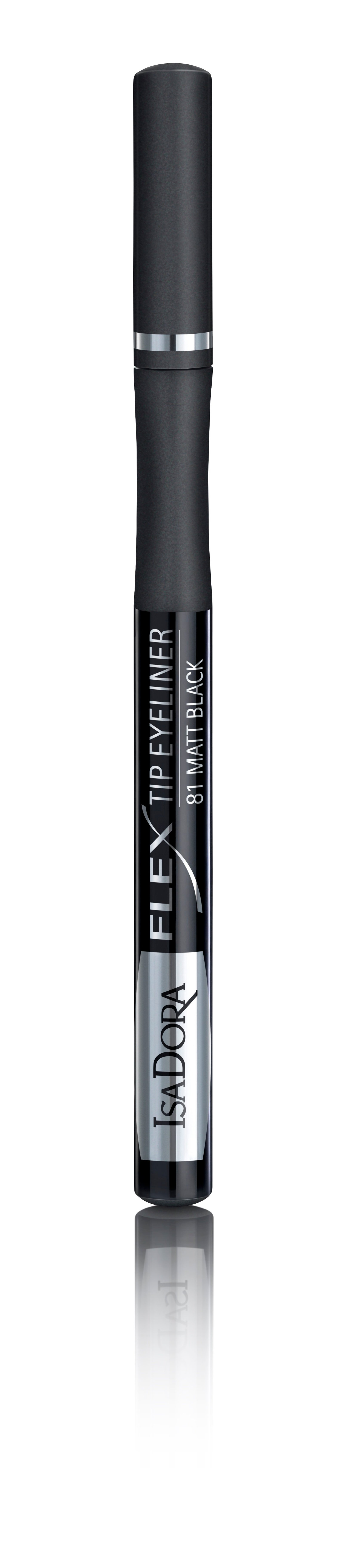 IsaDora Flex Tip Eyeliner Matt Black 1,2 ml
