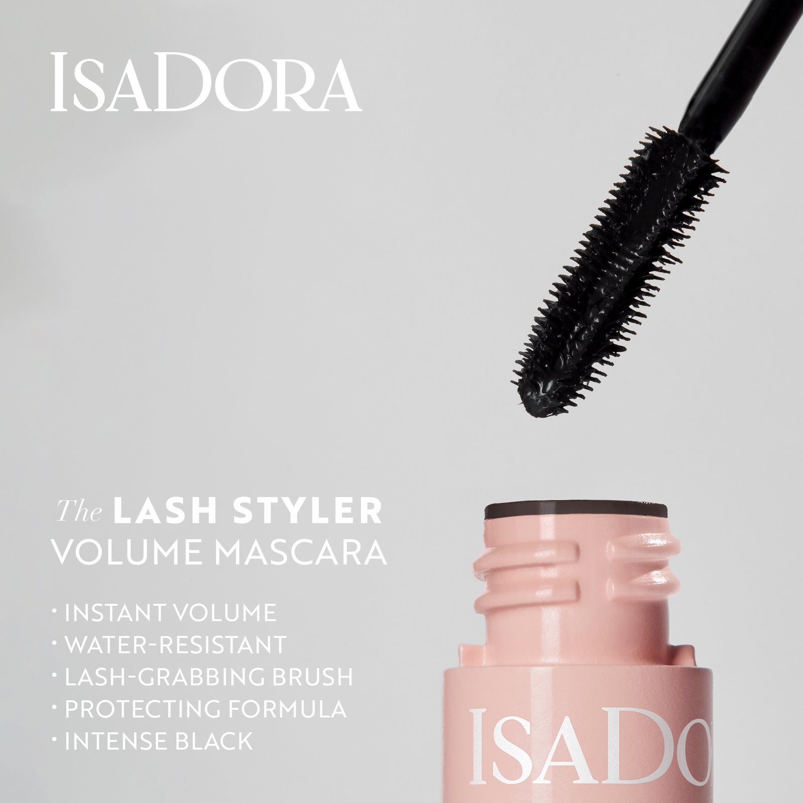 IsaDora Lash Styler Volume Mascara 40 Black 9 ml