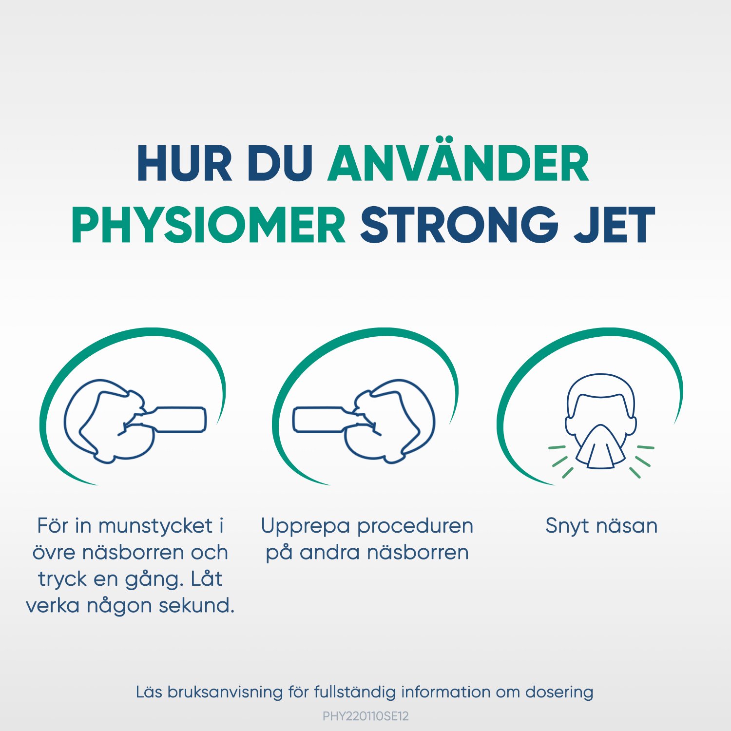 Physiomer Strong Jet Naturlig Nässkölj Näs & Bihålebesvär 210 ml