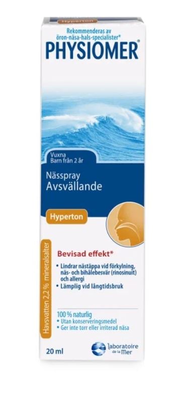 Physiomer Hyperton Nässpray 20 ml