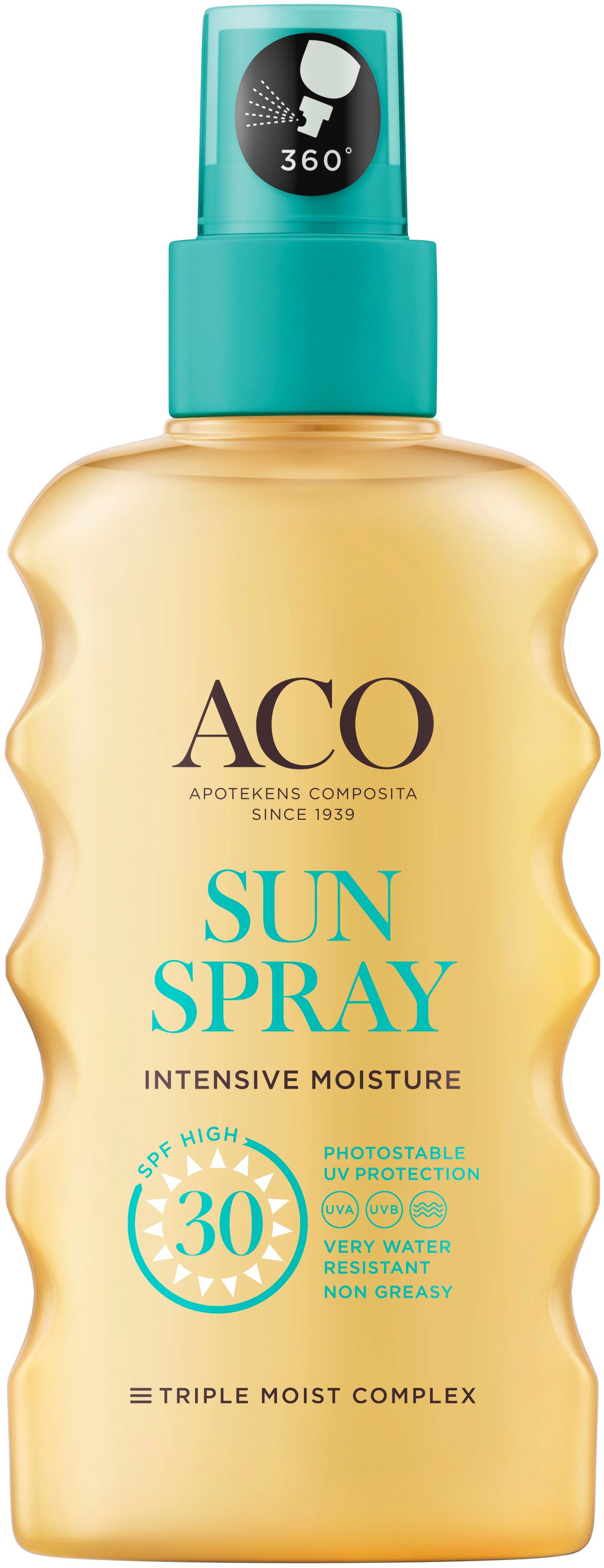 Aco Sun Pump Spray SPF30 Solskydd Kropp 175 ml