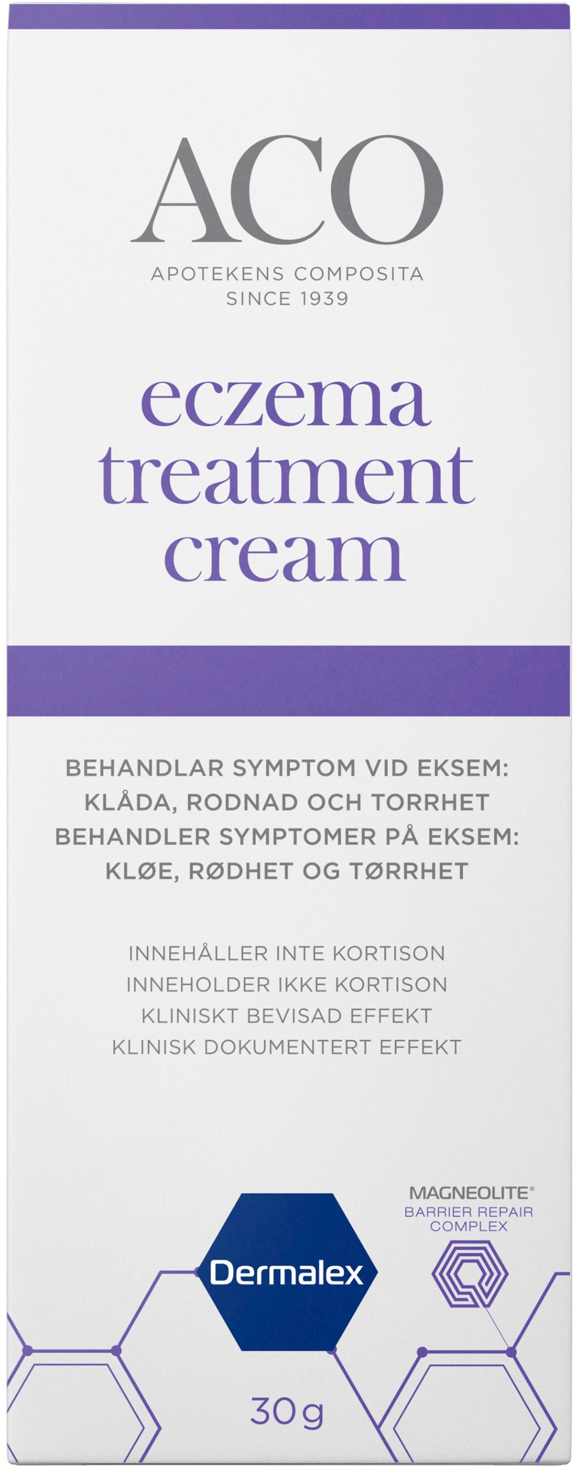Aco Eczema Treatment Cream Eksemkräm 30 g