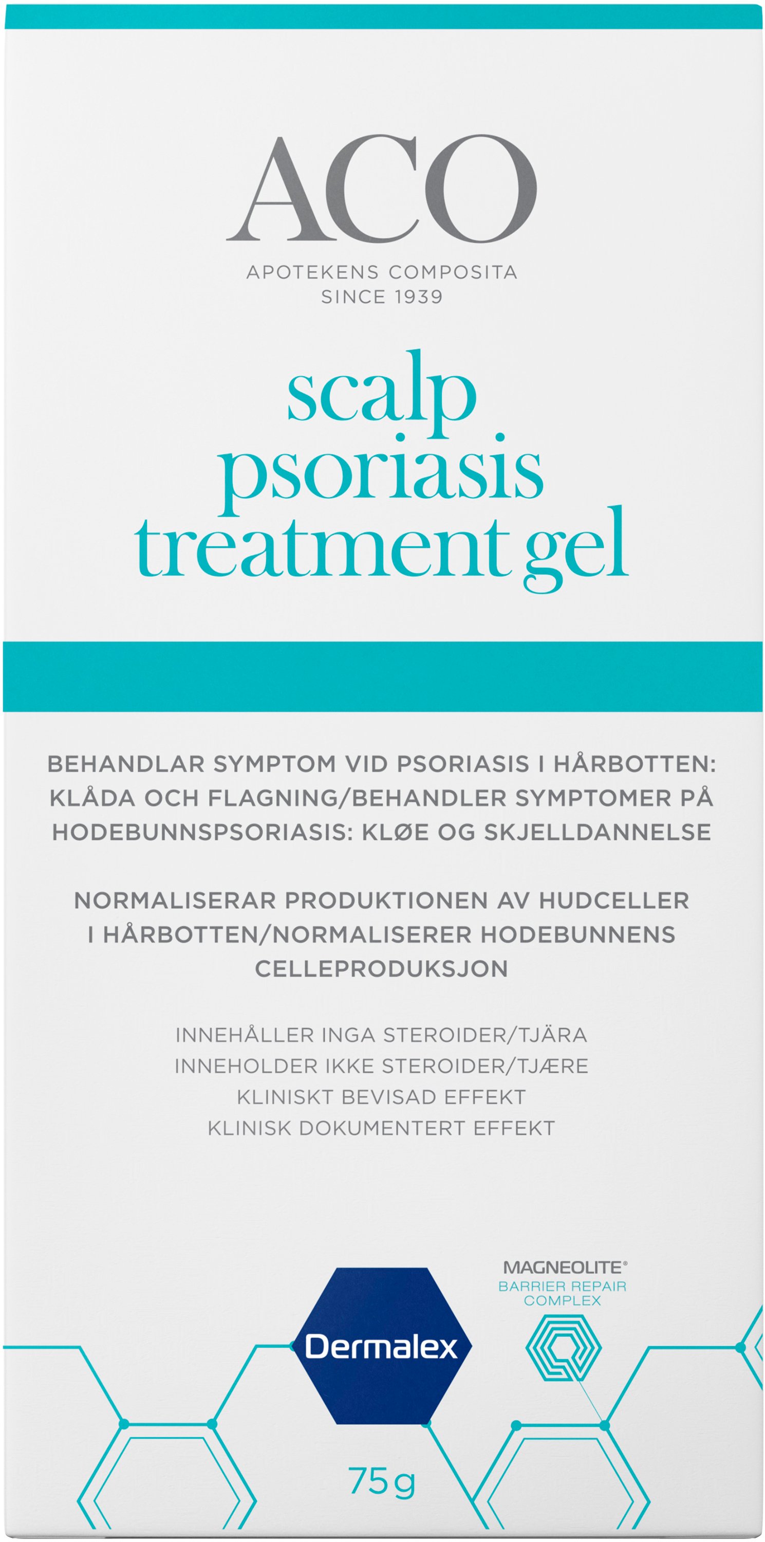 ACO Scalp Psoriasis Treatment Gel 75 g