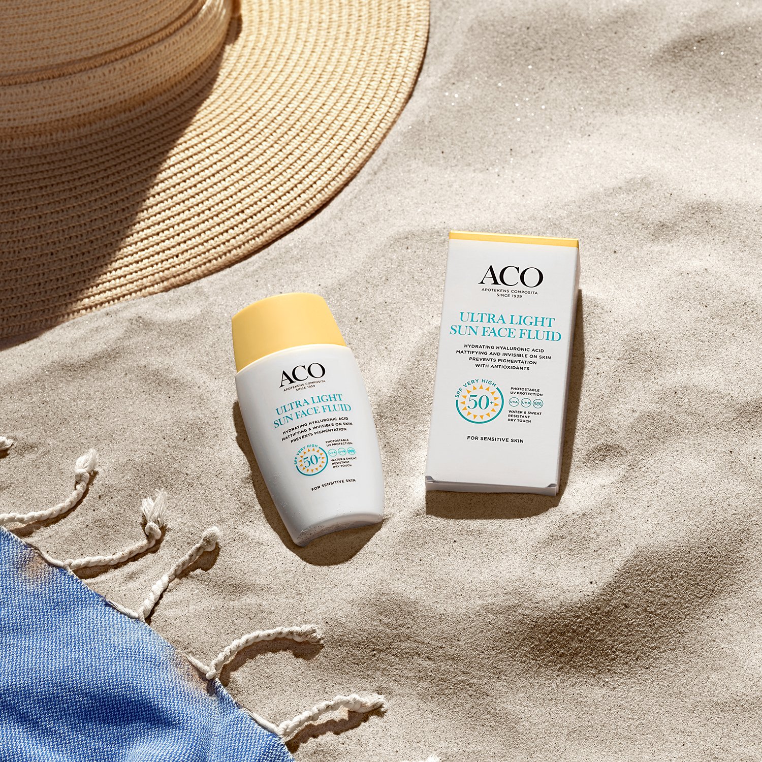 ACO Sun Ultra Light Face Fluid SPF50+ 40 ml