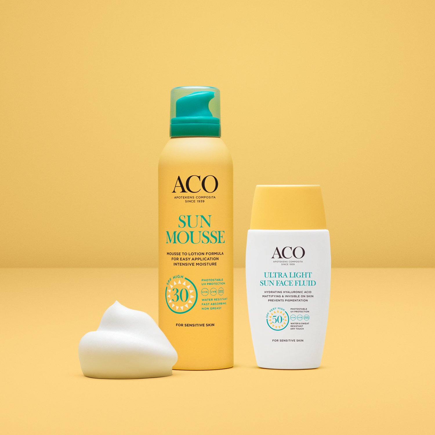 ACO Sun Ultra Light Face Fluid SPF50+ 40 ml