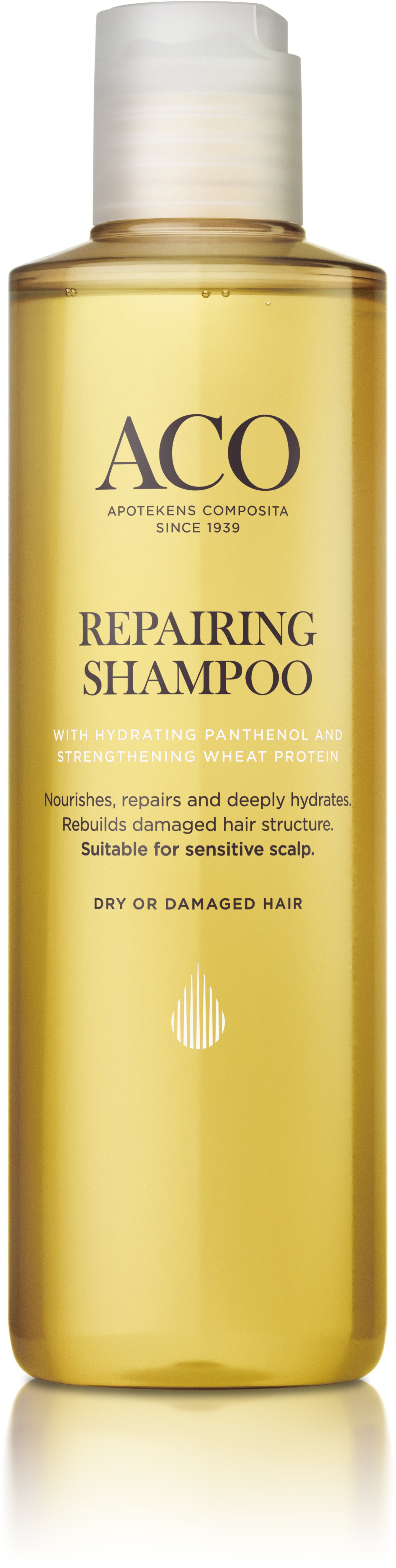 ACO Hair Care Repairing Shampoo, Reparerande Schampo Torrt Hår 250 ml