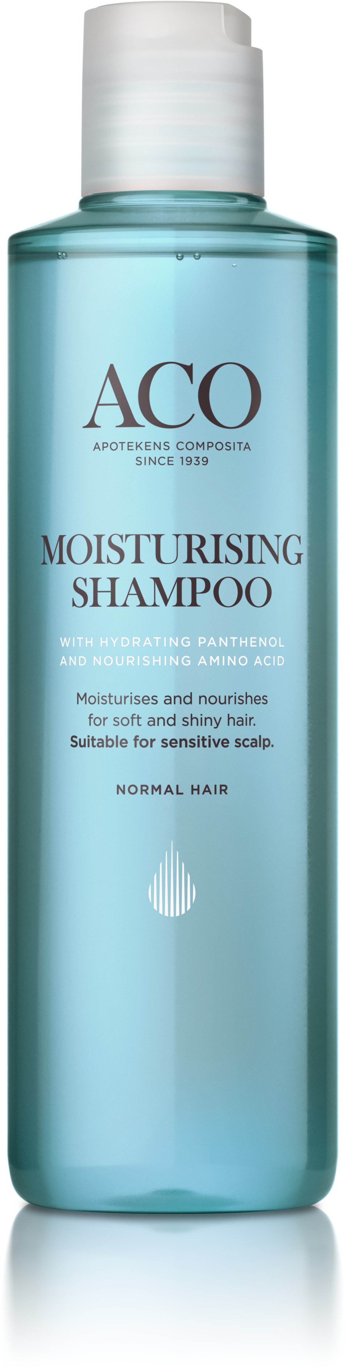 ACO Hair Care Moisturising Shampoo, Återfuktande Schampo 250 ml