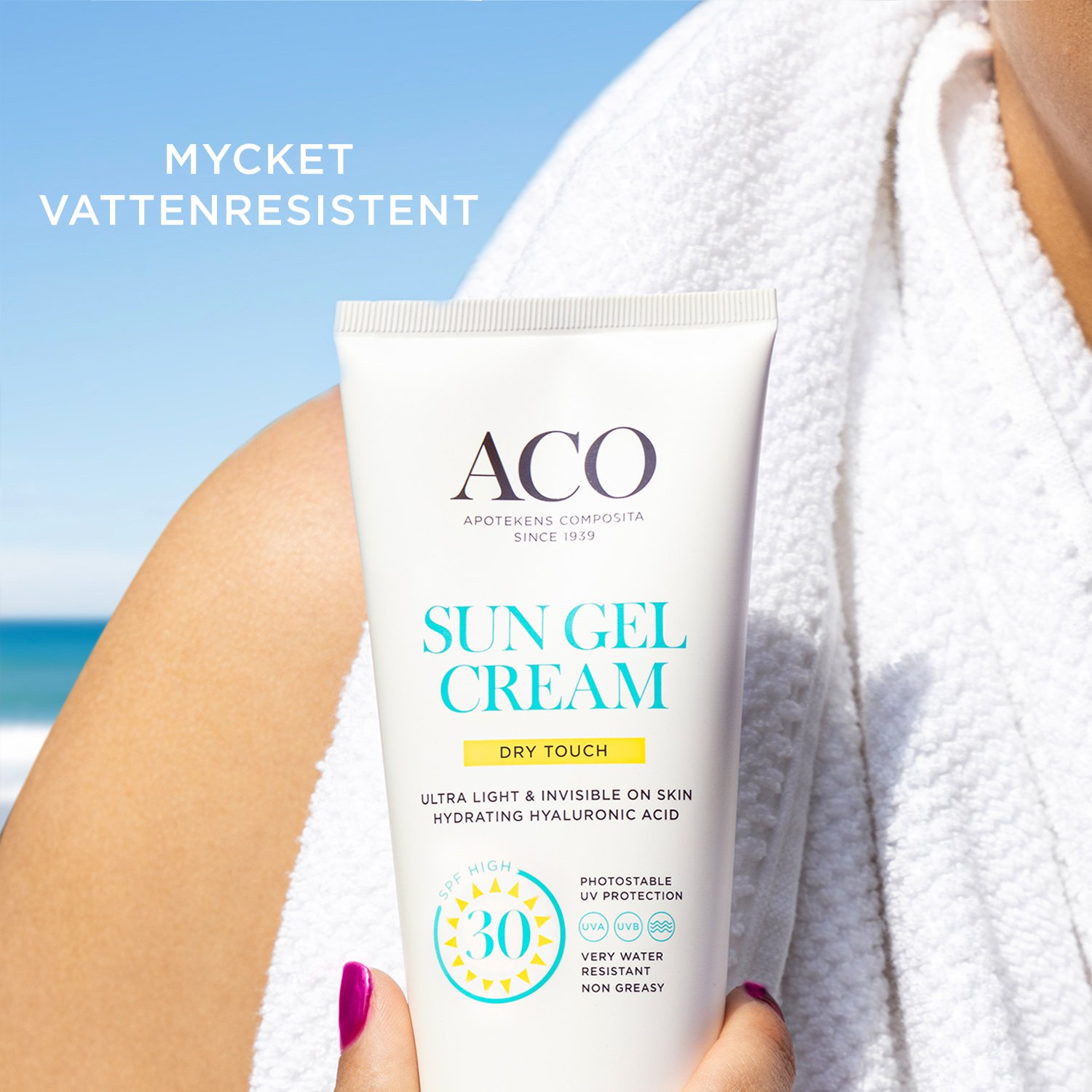 ACO Sun Gel-Cream SPF30 Dry Touch 200 ml