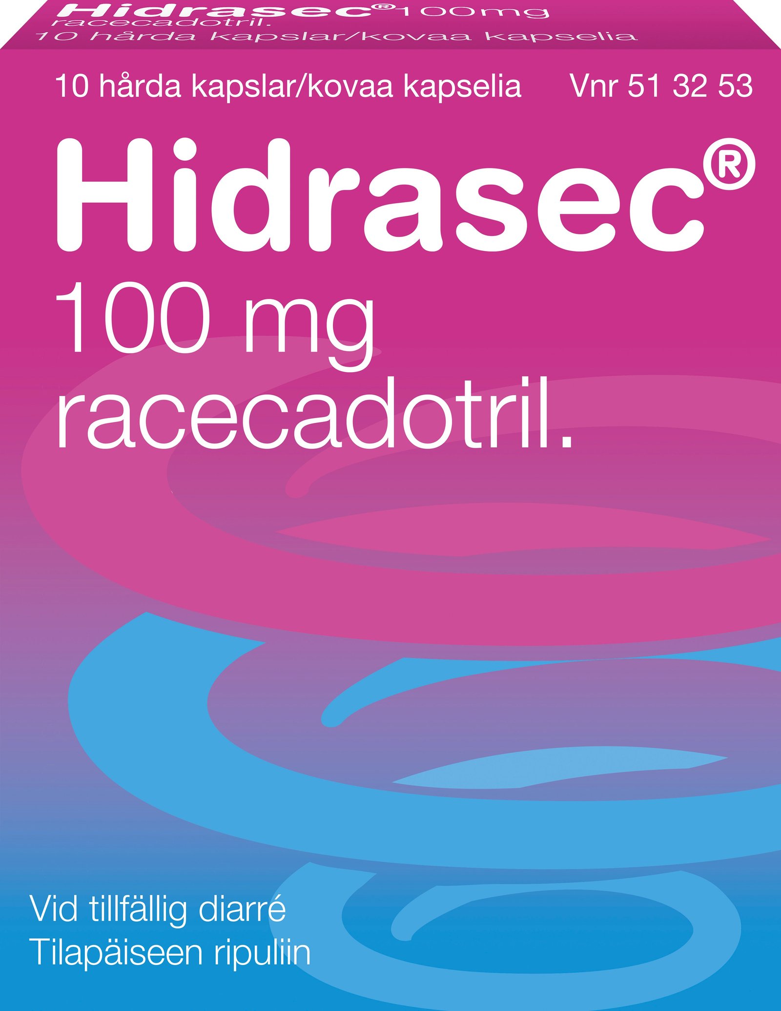 Hidrasec 100 mg Hårda Kapslar 10 st