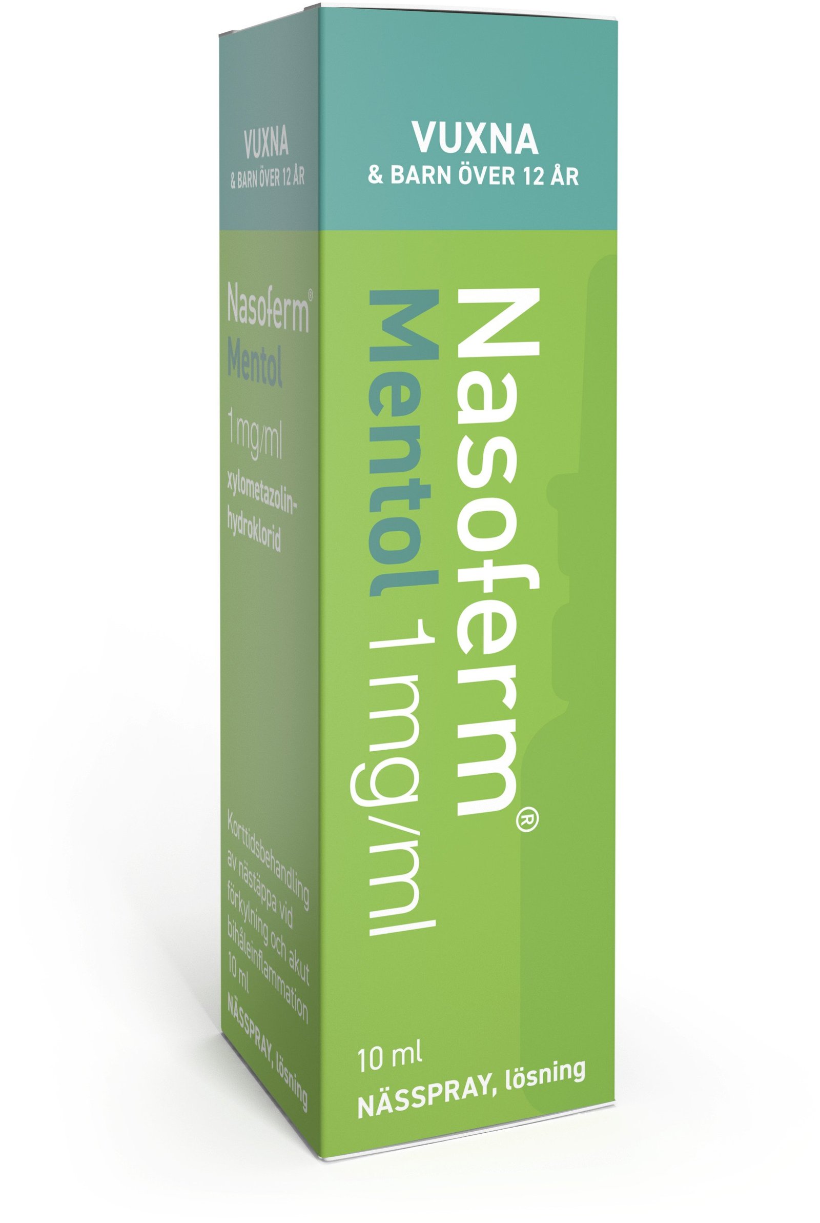 Nasoferm Mentol 1 mg/ml Nässpray 10 ml