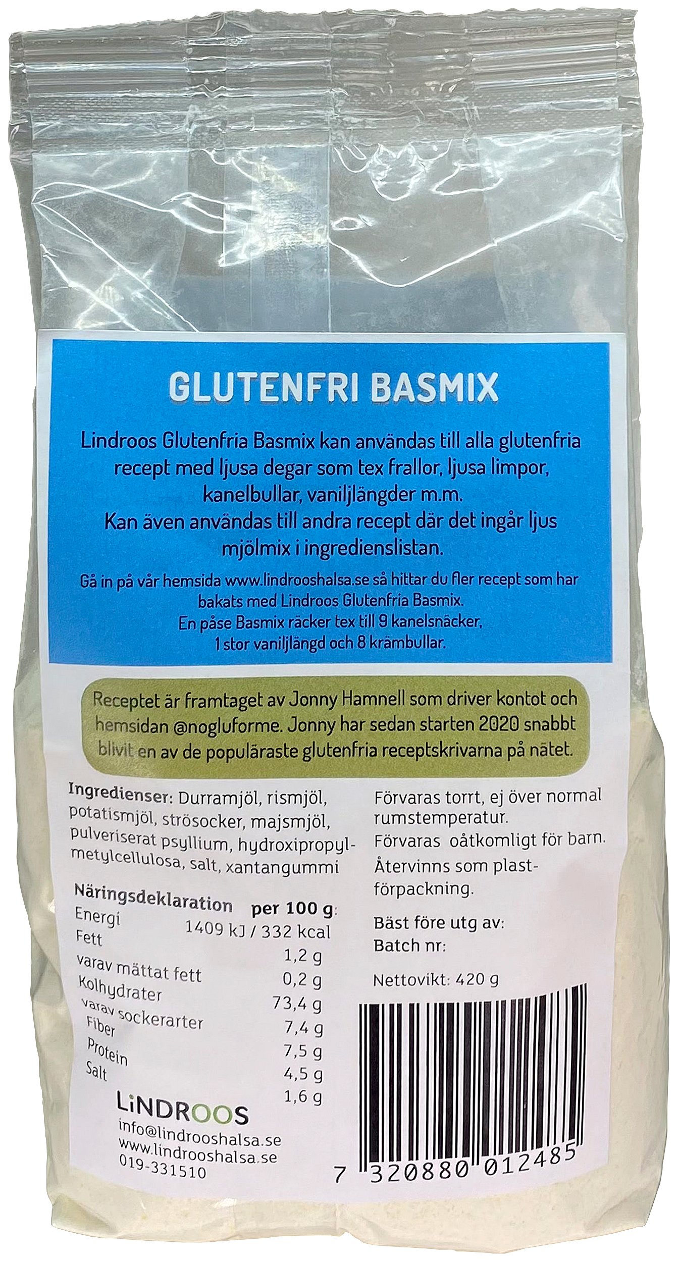 Lindroos Glutenfri Basmix