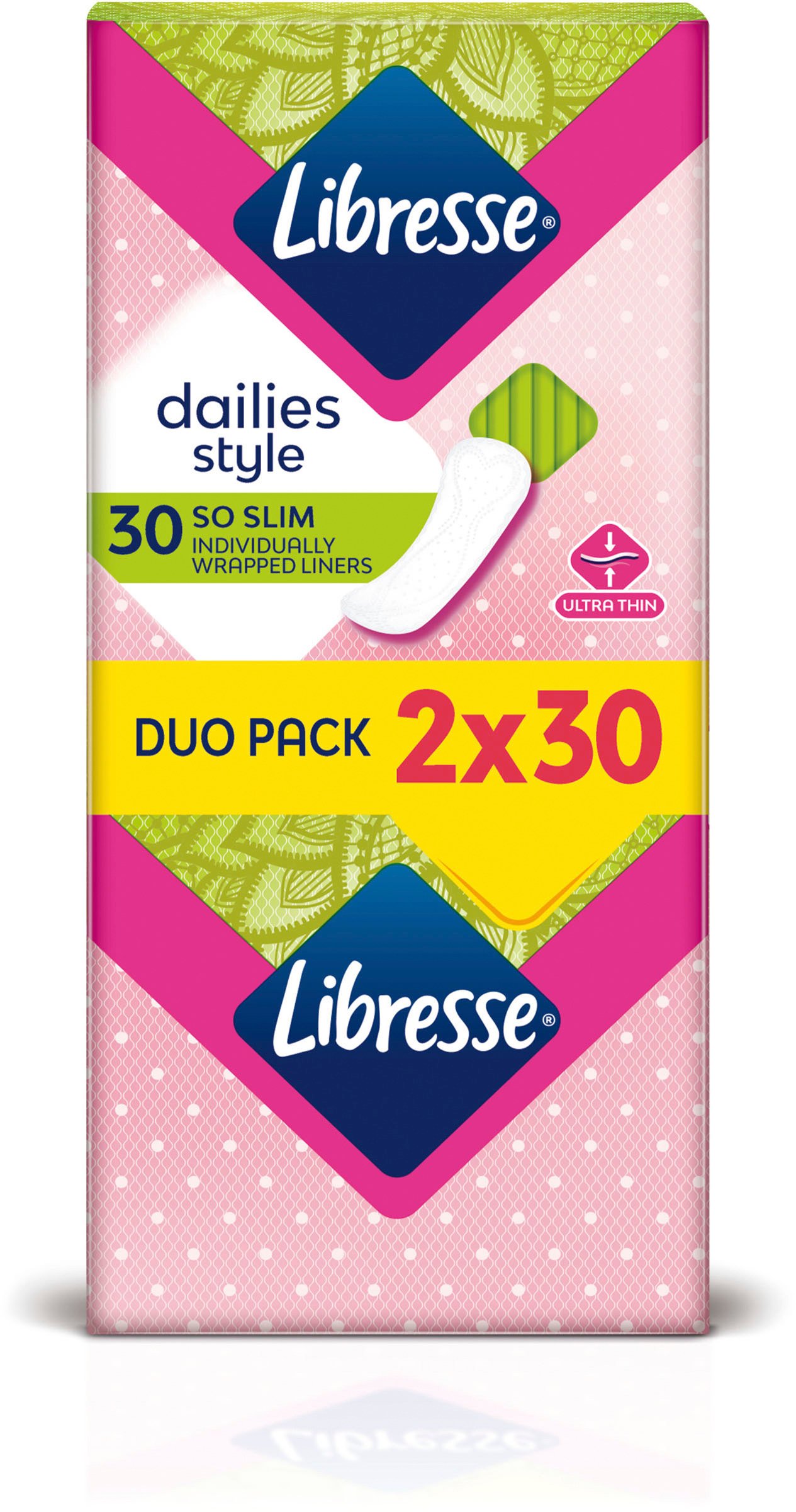 Libresse Dailies Style So Slim Duo Trosskydd 60 st