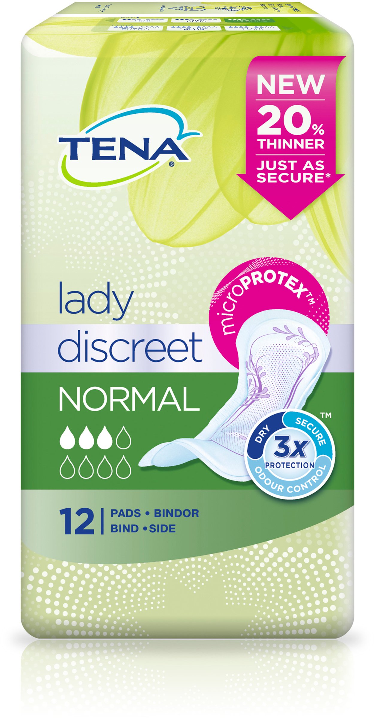TENA Lady disc normal inkontinensskydd 12 st