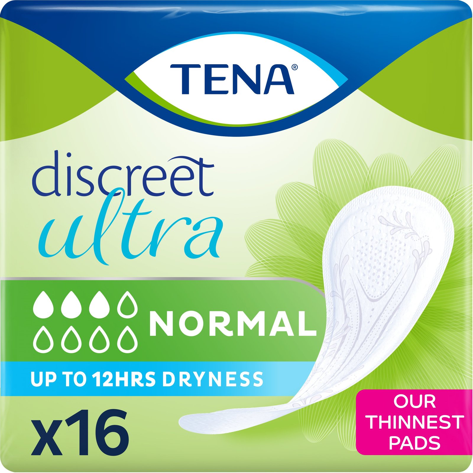 TENA Discreet Ultra Normal Binda 16st