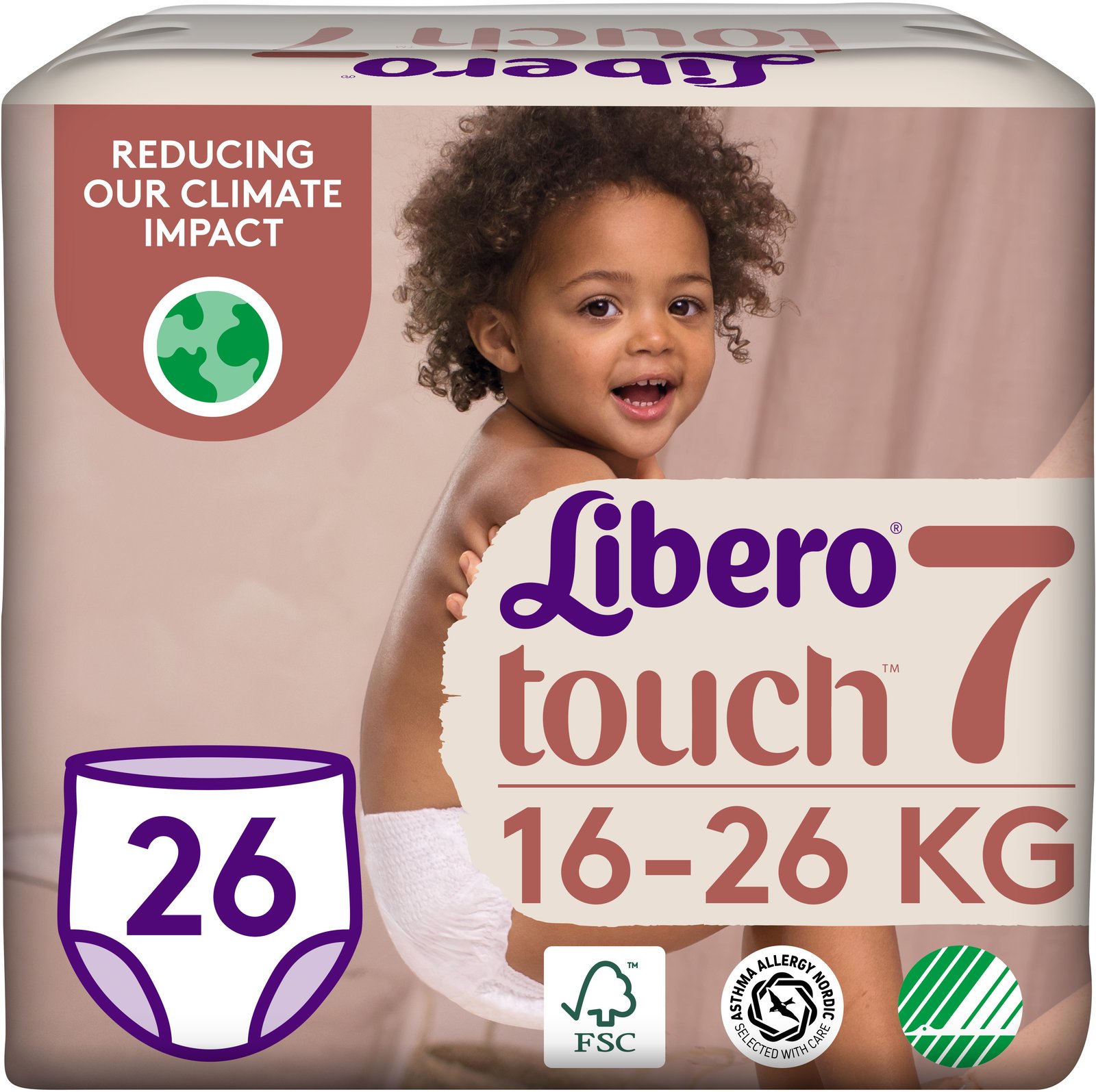 Libero Touch 7 Byxblöja (16-26 kg) 26 st