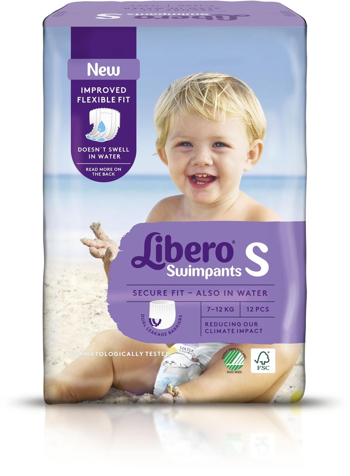 Libero Swimpants Small 7-12 kg 12 st