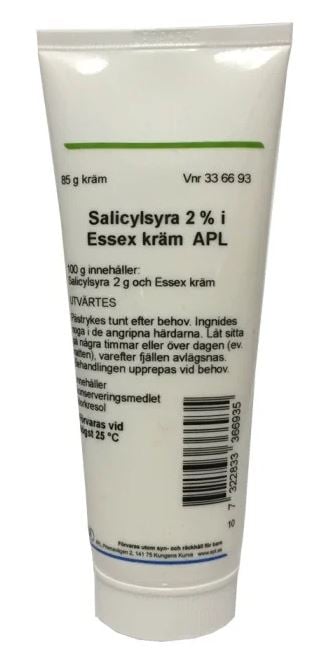 Salicylsyra 2% i Essex kräm APL 85 g