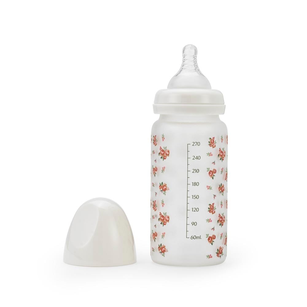 Elodie Glas Feeding Bottle Autumn Rose