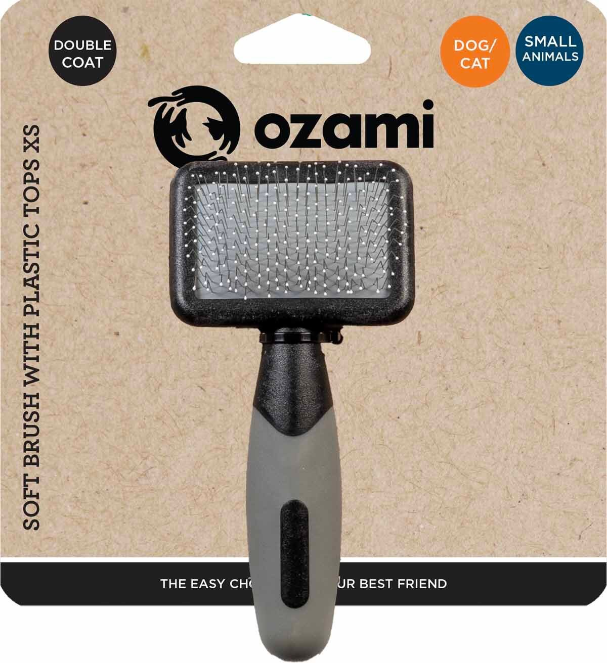 Ozami Soft Brush With Plastic Tops X-Small 12x6x3 cm