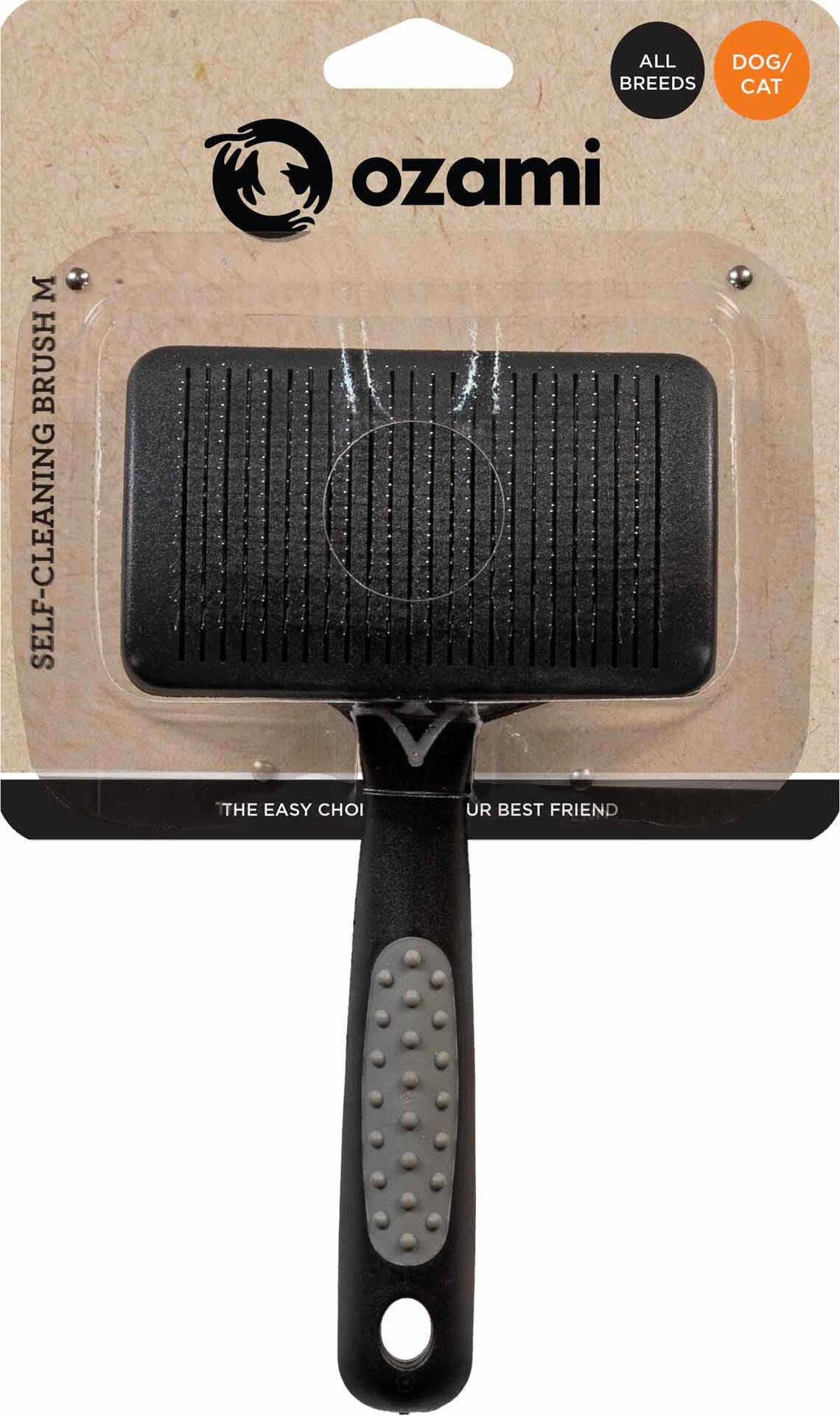 Ozami Brush Self-Cleaning Medium 18,5x10,2x5 cm