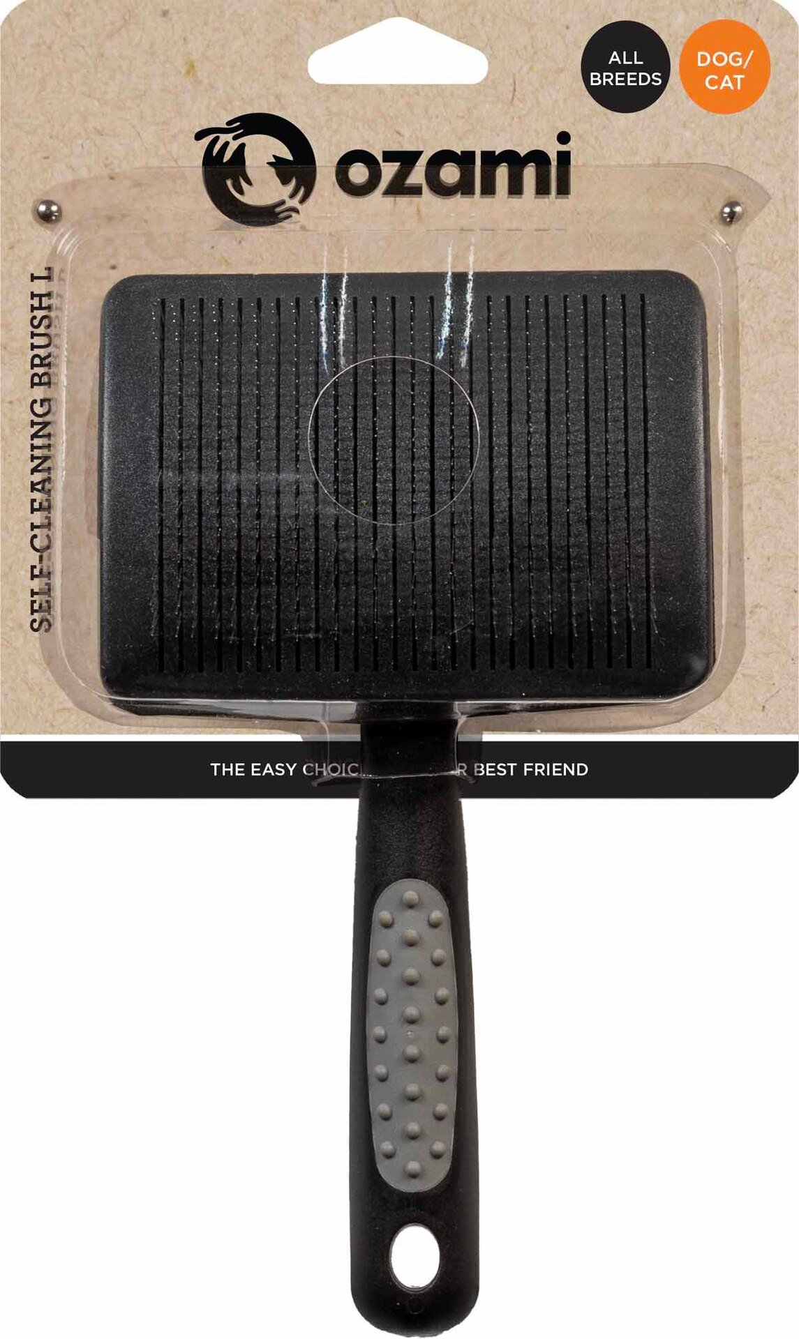 Ozami Brush Self-Cleaning Large 19,5x11x5 cm