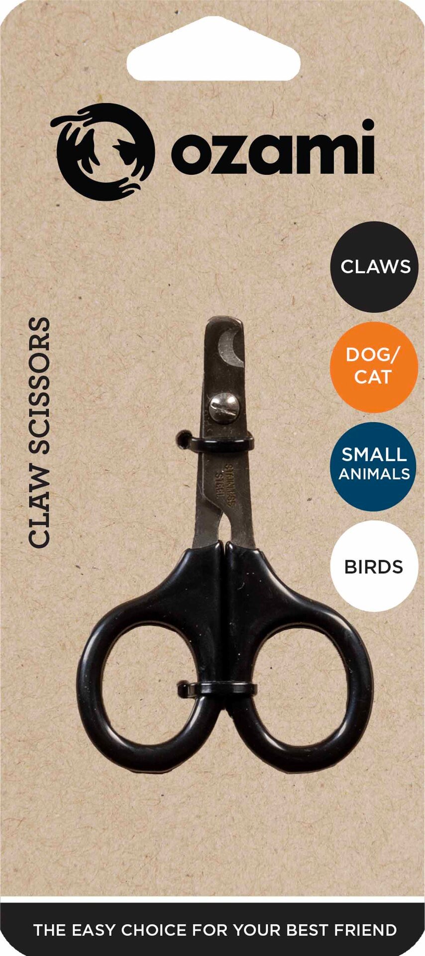 Ozami Claw Scissor 8,7x5,5x0,7 cm