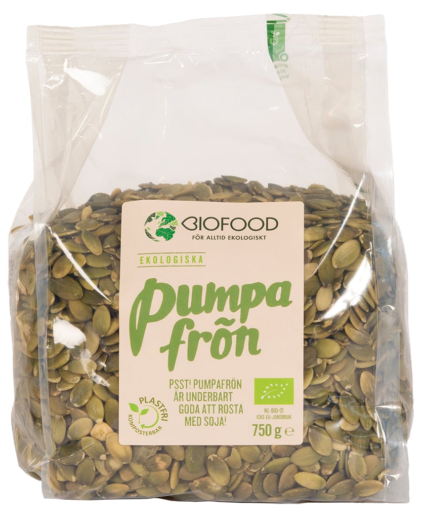 Biofood Pumpafrön 750 g