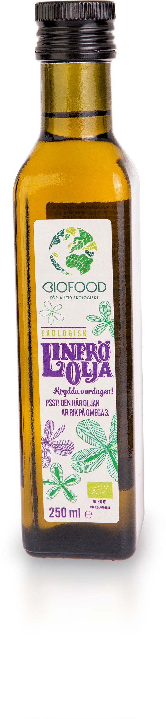 Biofood Linfröolja 250 ml