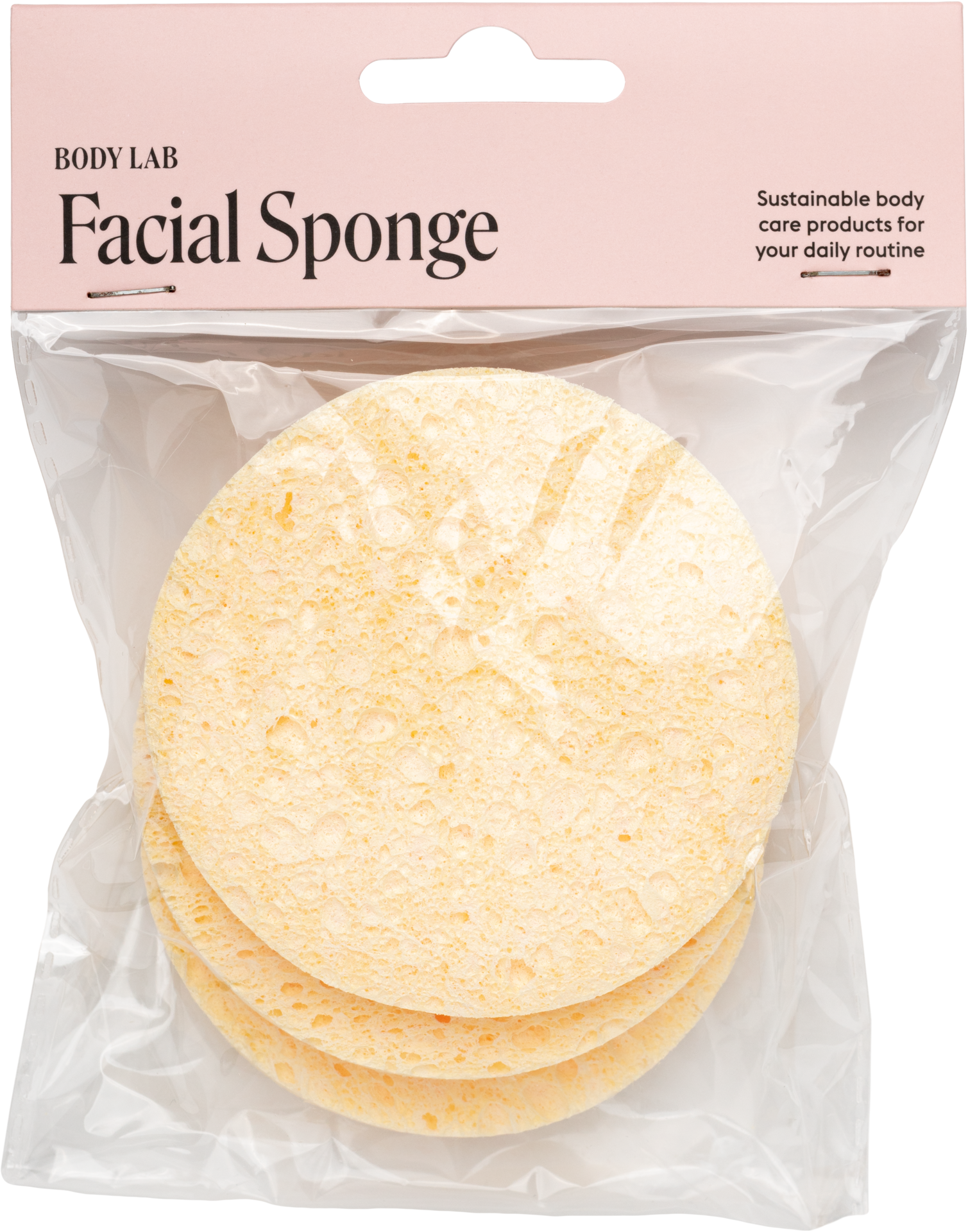 BODY LAB Facial Sponge 3 st