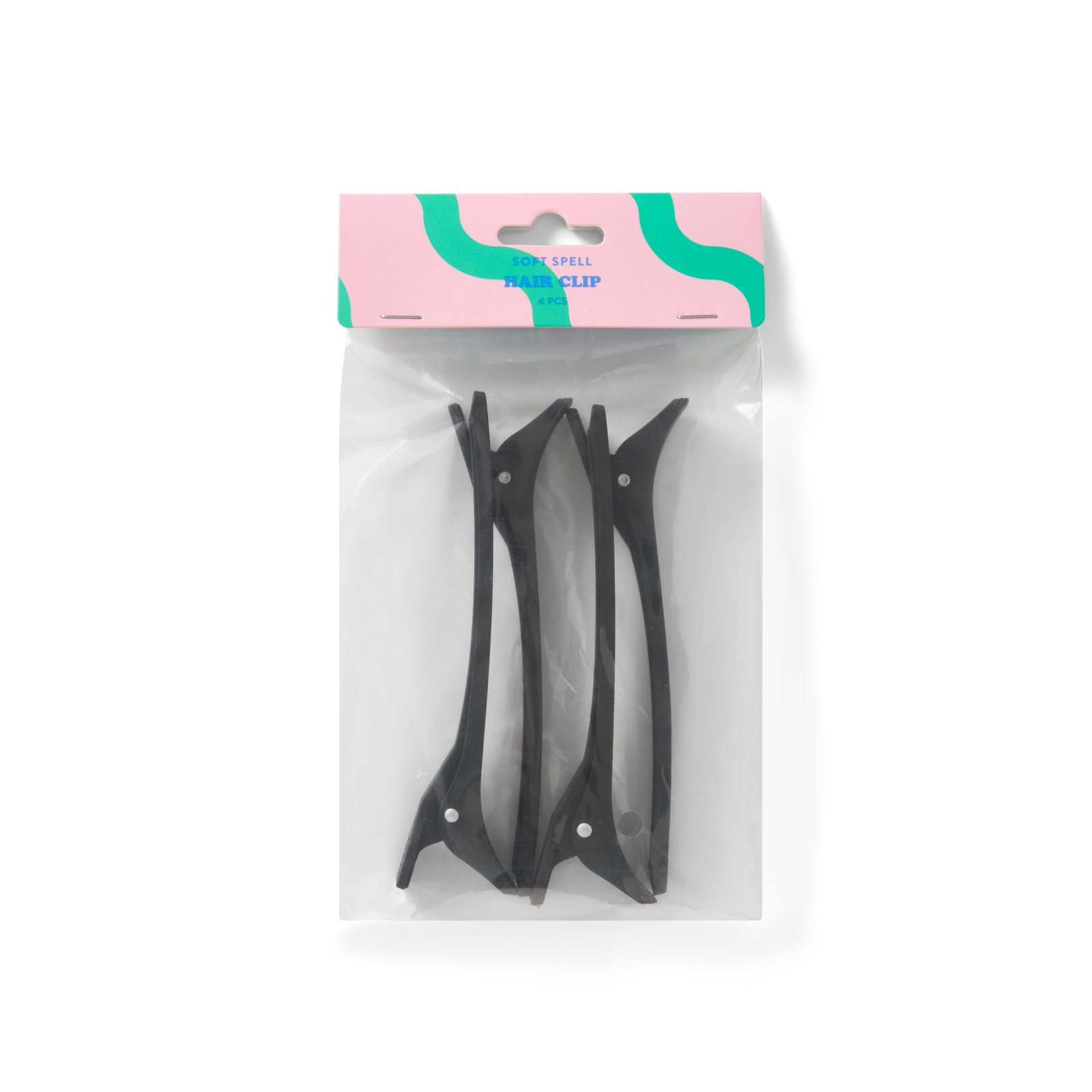 Soft Spell Hair Clip Crocodile 4 st