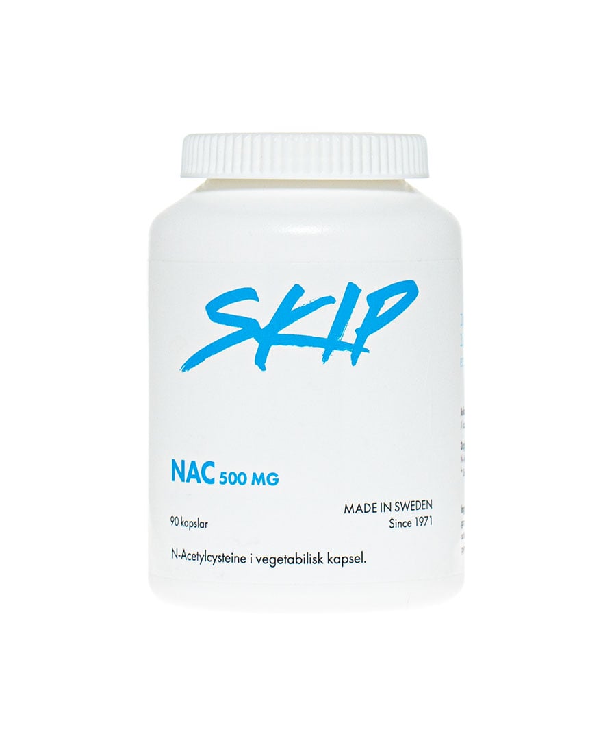 Skip NAC 500 mg 90 st kapslar