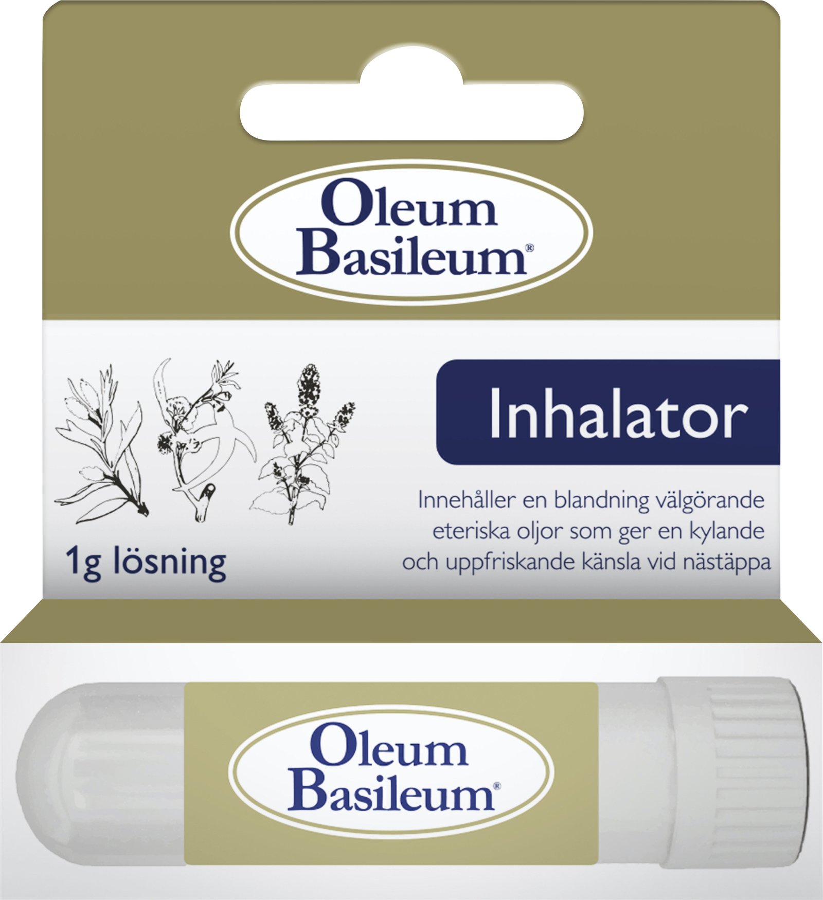 Oleum Basileum Inhalator 1g lösning 1 st