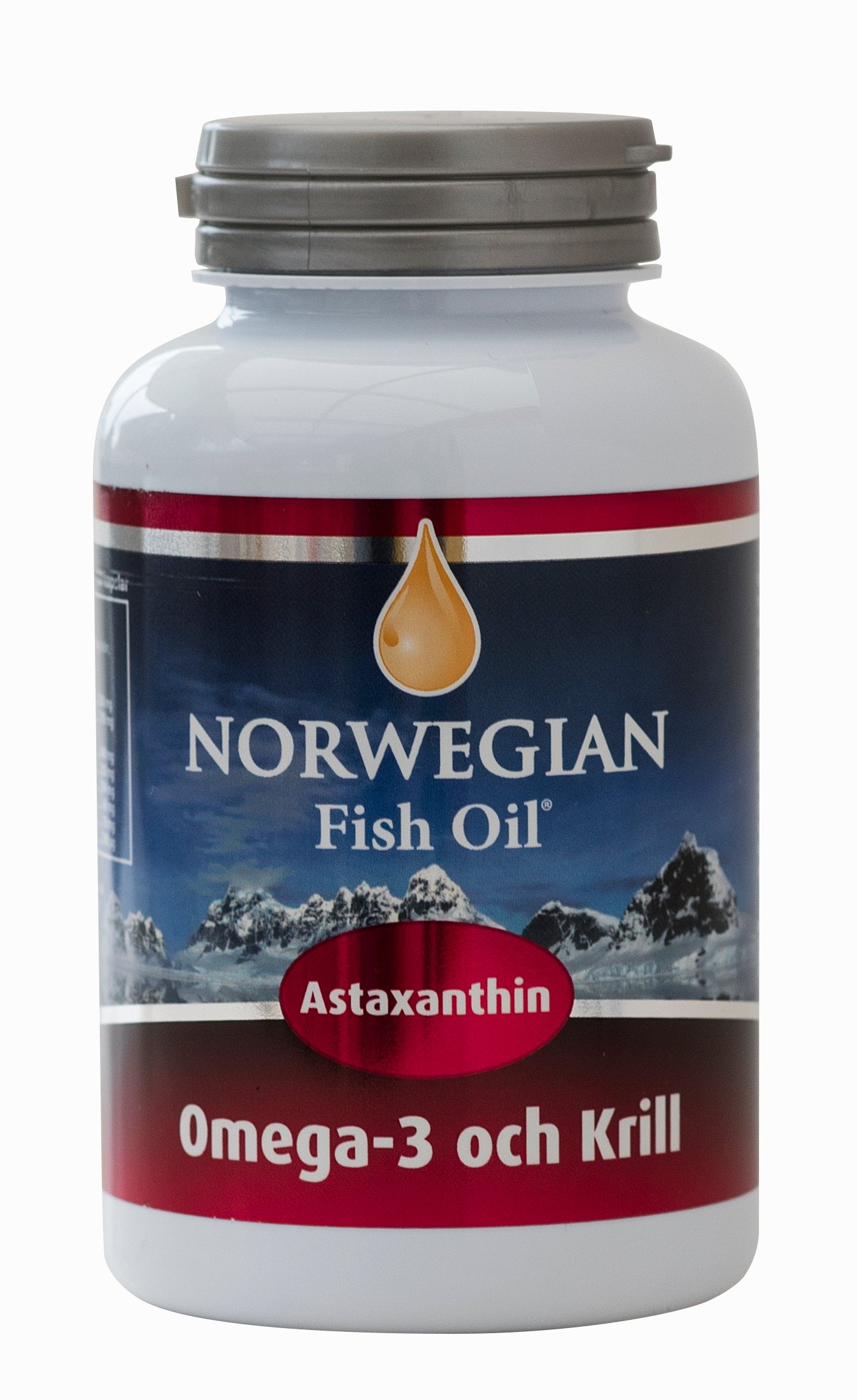 Norwegian Fish Oil Omega-3 och Krill 120 kapslar