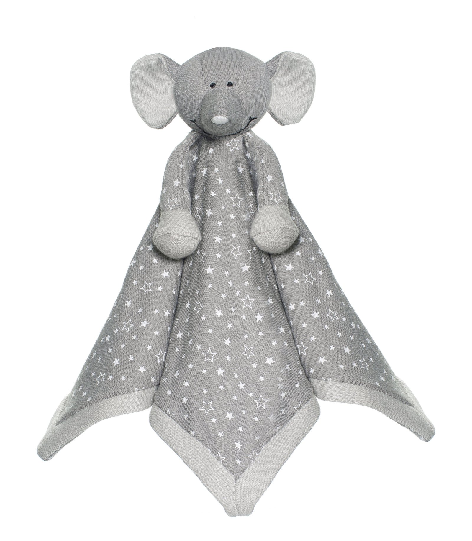 Teddykompaniet Diinglisar Organic Stars Snuttefilt Elefant 1 st