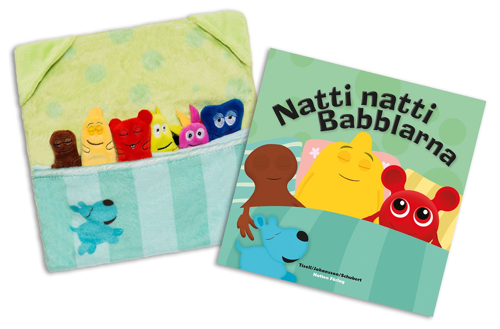 Babblarna Bok & Godnattleksak Natti, Natti Babblarna 1 st